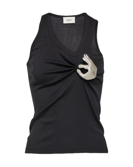 Coperni Black Emoji-Decorated Vest