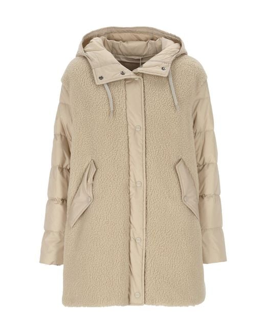 Herno Natural Hooded Down Jacket