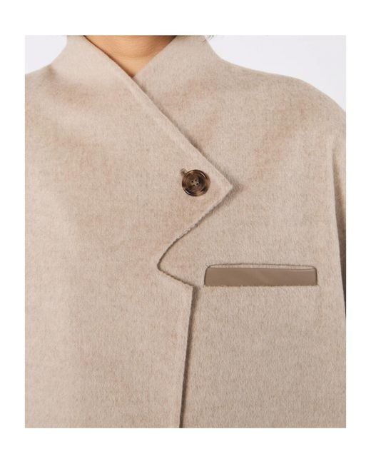 Max Mara Natural Lightweight Cashmere Cape