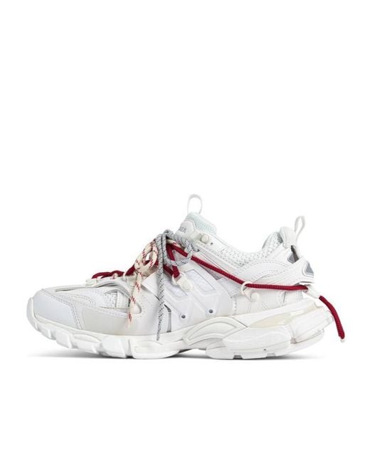 Balenciaga White Track Trail Laces Sneaker for men