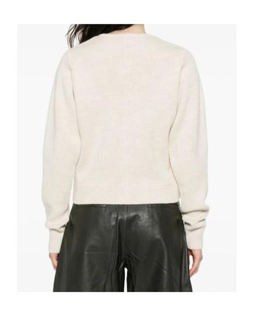 Lemaire White Button-Front Cardigan