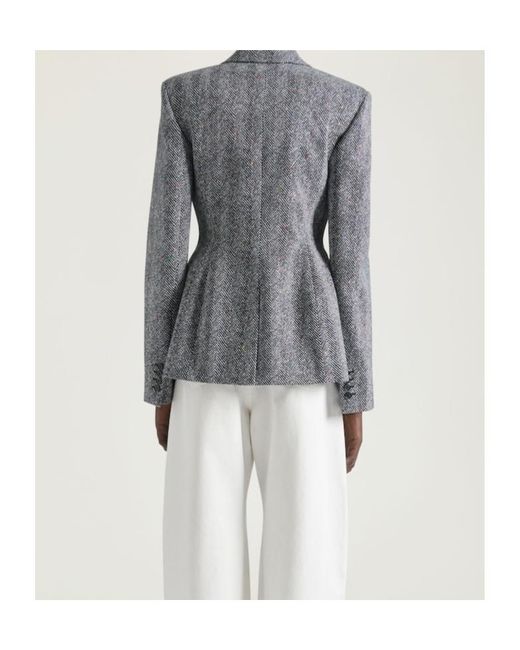 Givenchy Gray Single-Breasted Jacket