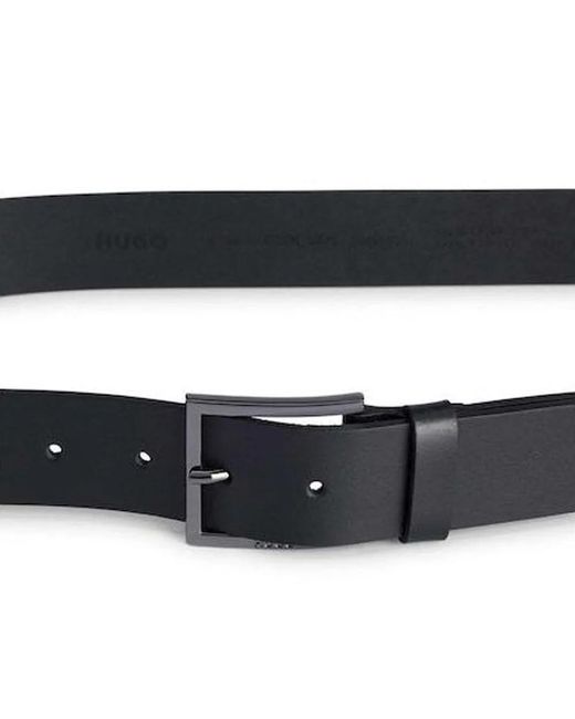 Boss Black Hugo Logo Buckle Belt for men