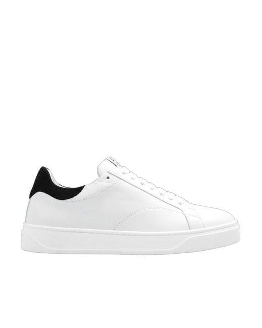 Lanvin White Low-Top Sneakers