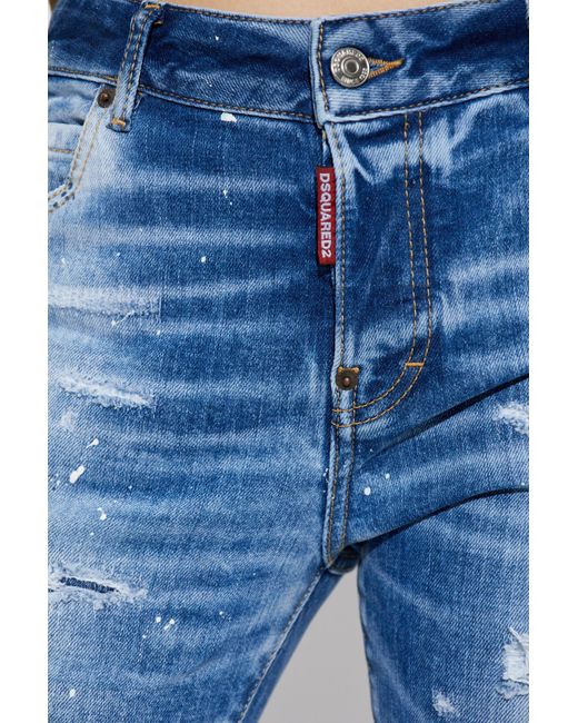 DSquared² Blue Cool Girl Distressed Jeans