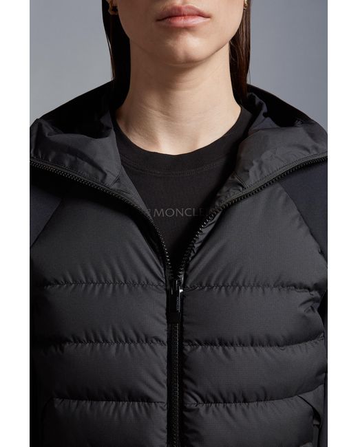 Moncler Black Somme Short Down Jacket