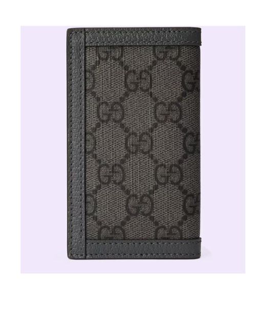 Gucci Black Ophidia Monogram Cardholder for men