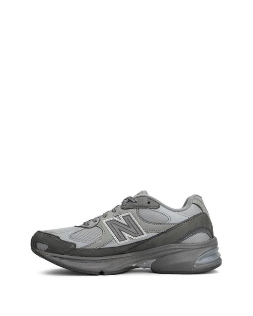 Comme des Garçons Gray Logo Patch Sneakers for men