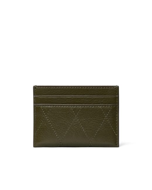 Tory Burch Green Slim Card Holder