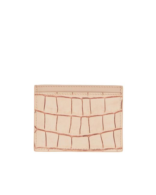 Vivienne Westwood Natural Flat Card Holder