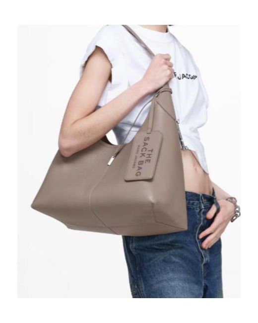 Marc Jacobs Gray Top-Handle Shoulder Bag