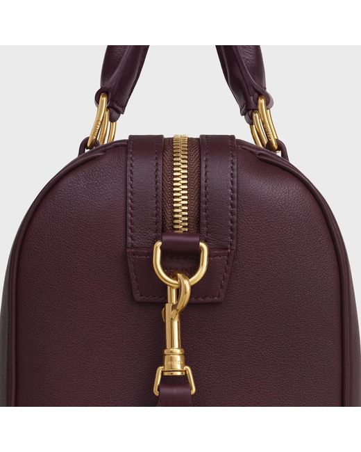 Céline Purple Medium Boston
