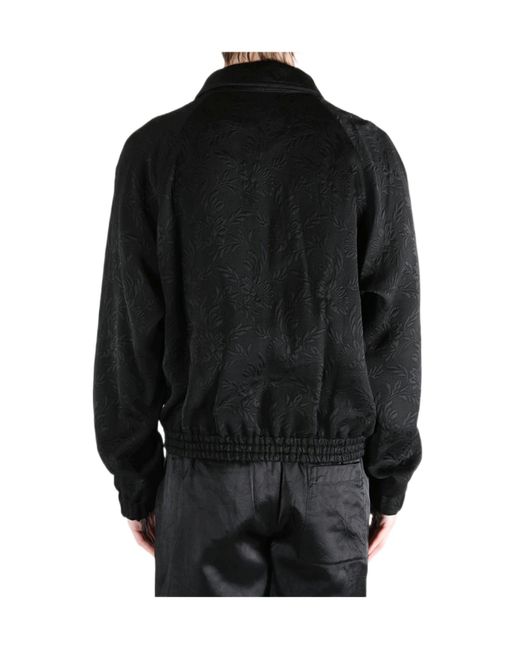 Dries Van Noten Black Zipper Jacket for men