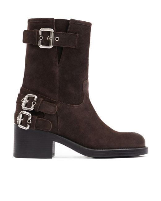 Chloé Brown Chloé Dakota Ankle Boots