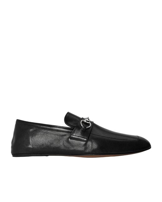 Gucci Black Simple Loafers for men