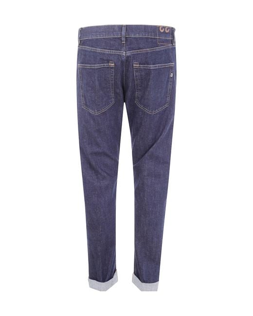 Dondup Blue Icon Denim Jeans for men