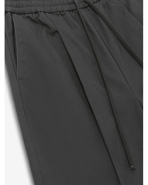 Fear Of God Gray Essentials Drawstring Bermuda Shorts for men
