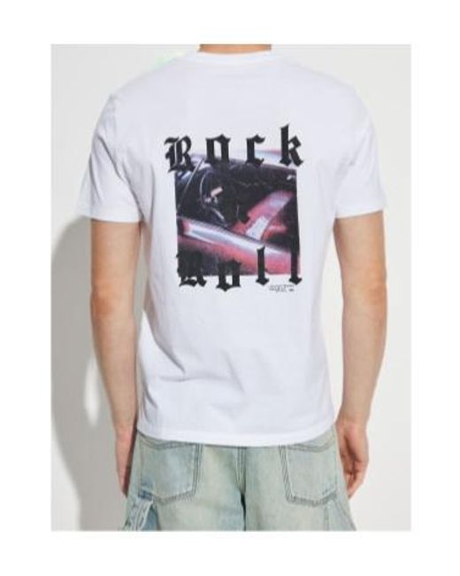 Zadig & Voltaire White Crew-Neck T-Shirt for men