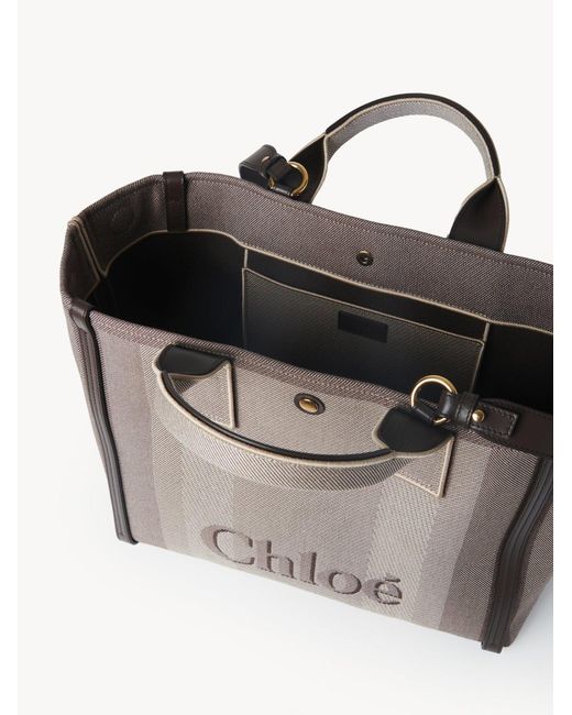 Chloé Gray Chloé Carry Tote Bag