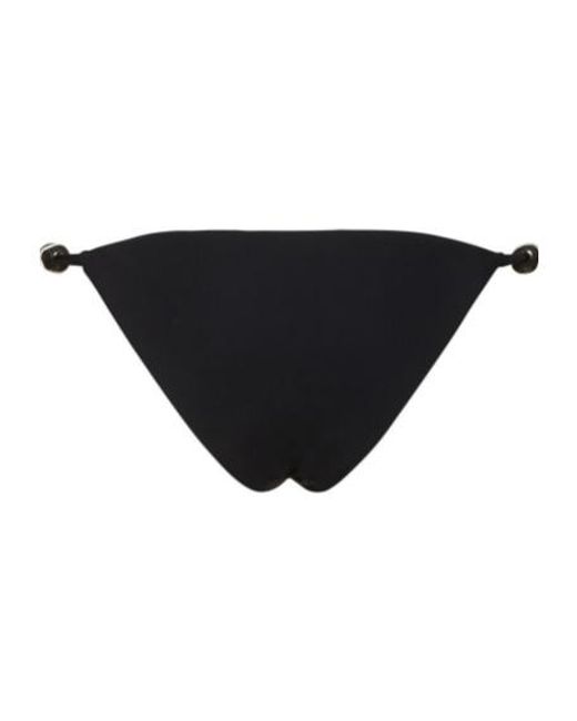 Christopher Esber Black Elastic Waist Bikini Swimsuit