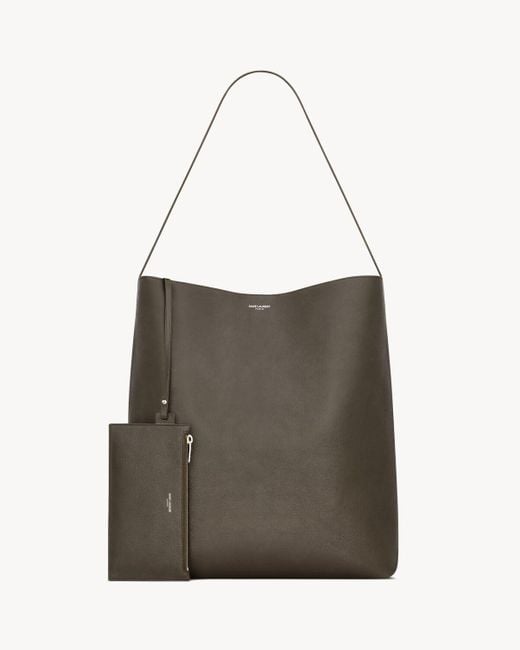 Saint Laurent Natural Bold Hobo Bag for men