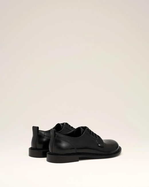 AMI Black Ami Anatomical Toe Derbies for men