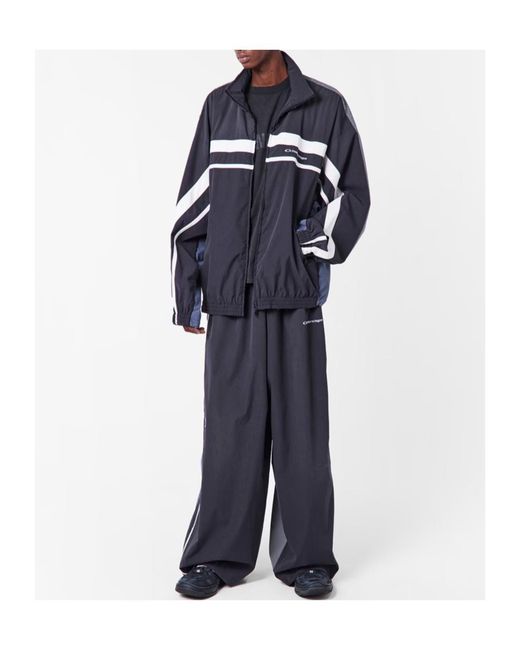 Balenciaga Blue Poly Tracksuit for men