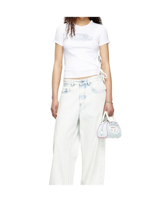 DIESEL White T-Laya T-Shirt