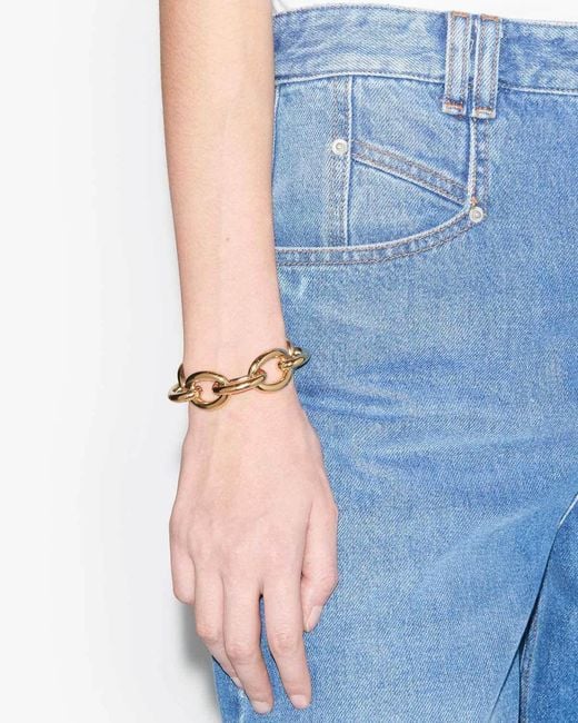 Isabel Marant Metallic Chained Bracelet
