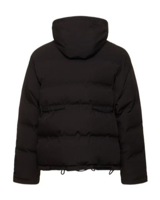 Valentino Black Logo Pattern Down Jacket for men