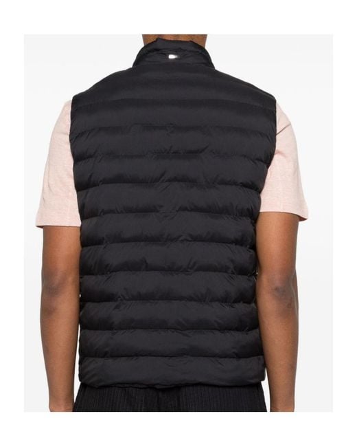 Herno Blue Quilted Down Jacket for men