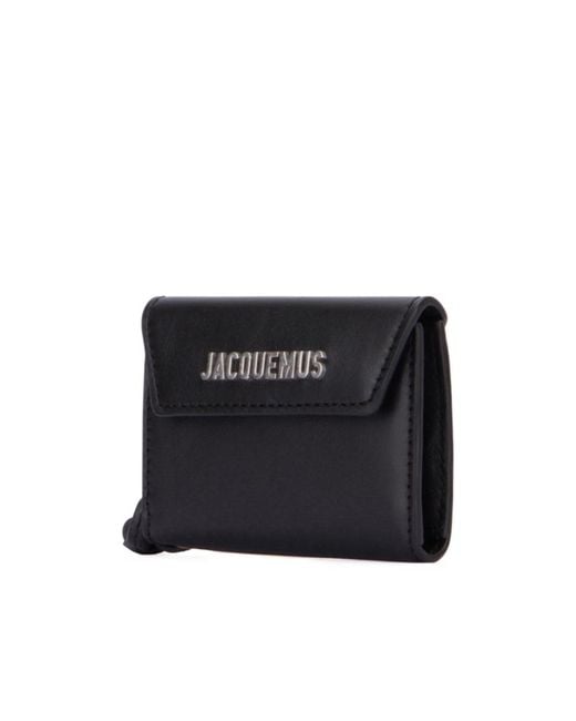 Jacquemus White Le Porte Logo Plaque Wallet for men