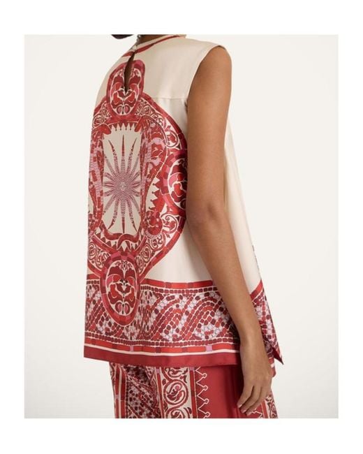 LaDoubleJ Red La Doublej San Carlo Sleeveless Top