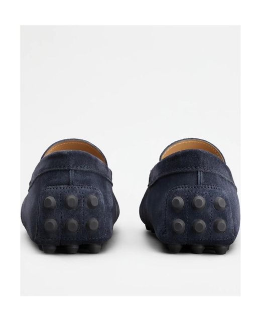 Tod's Blue Gommino Slip-On Loafers for men