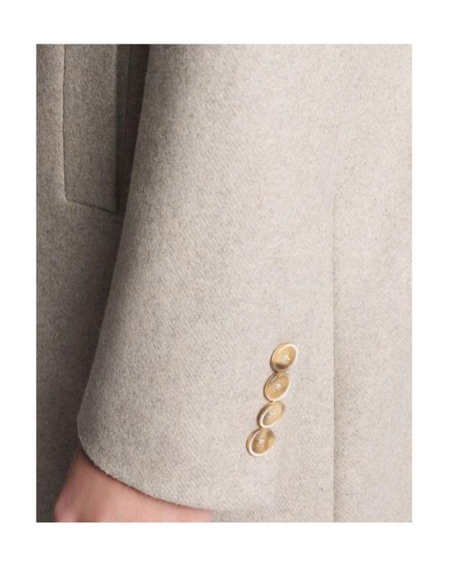 Fay Natural Double-Breasted Coat
