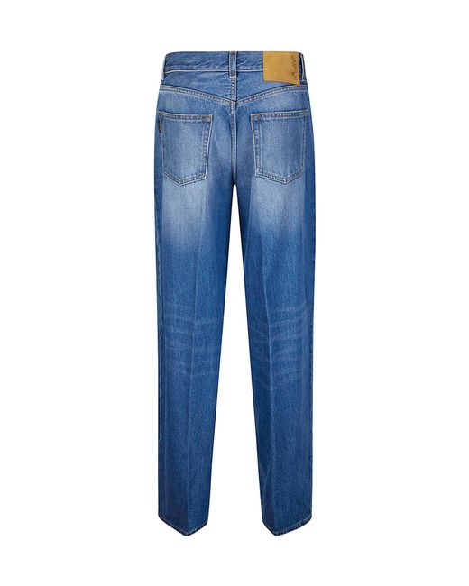 Haikure Blue Belt Loop Jeans