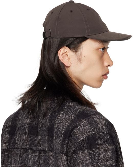 Our Legacy Brown Ballcap Hat for men
