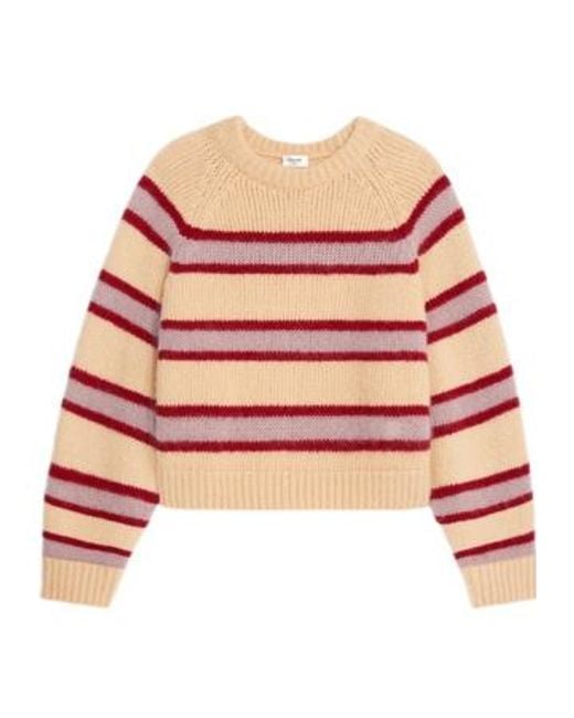 Céline Pink Crew Neck Sweater
