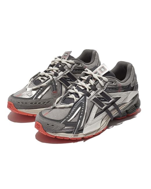 New Balance Gray 1906 Panelled Sneakers for men