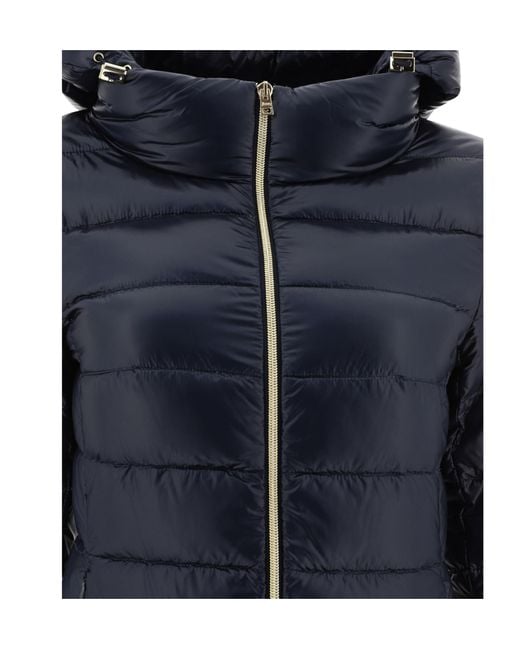 Herno Black Hooded Down Jacket