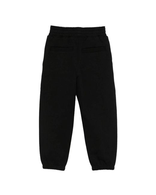 Givenchy Black Kids Elasticated Waistband Logo Printed Track Pants for men