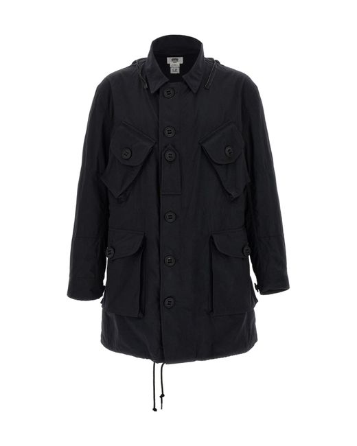 Junya Watanabe Black X C.P. Company Hooded Parka for men