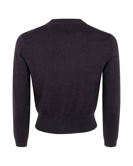 Isabel Marant Blue 'Newton' Classic Roundneck Cardigan