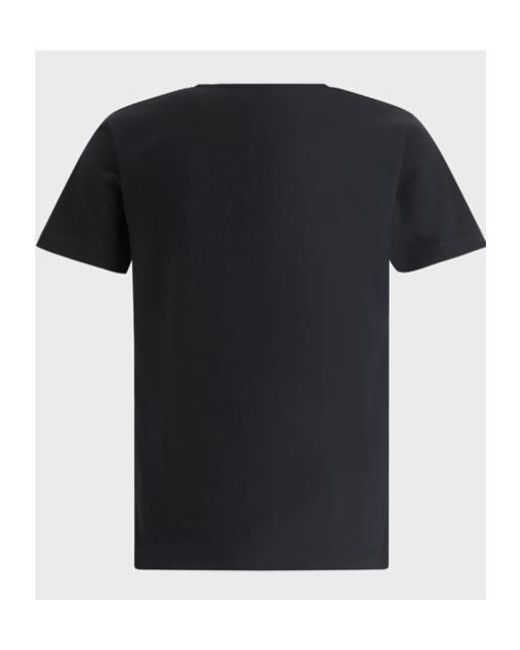 Off-White c/o Virgil Abloh Black Logo Printed Crewneck T-Shirt for men