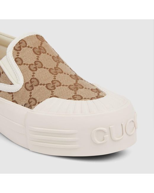 Gucci Natural Slip-On Sneaker