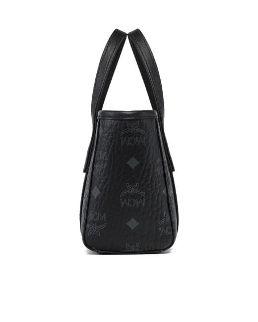 MCM Black Toni Top-Zip Mini Shopper Bag for men