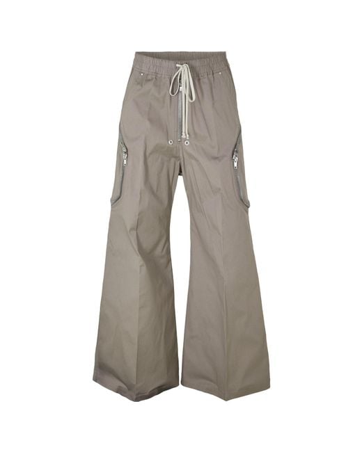 Rick Owens Gray Workwear Casual Pants for men