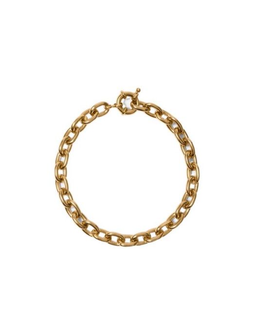 Burberry Metallic Charm Chain Bracelet