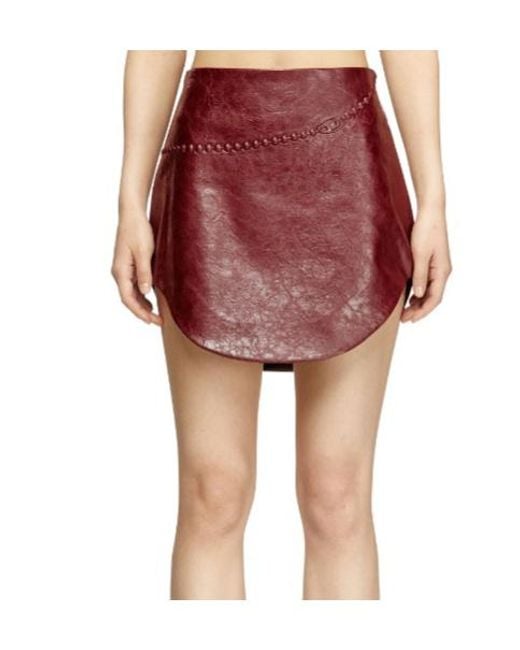 DIESEL Red O-Hara Skirt