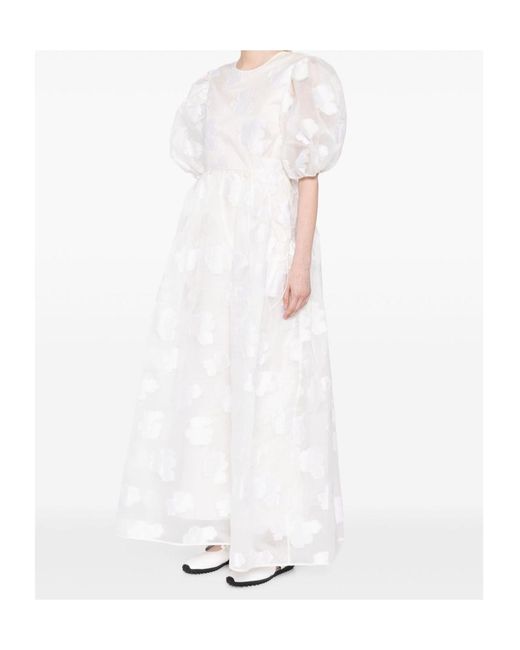 CECILIE BAHNSEN White Lace Dress